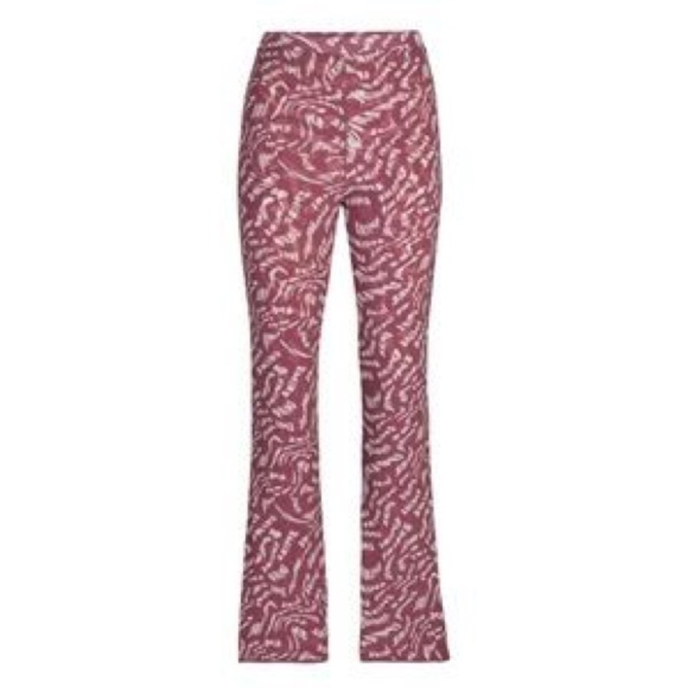 Skims matching set raspberry swirl bra AND lounge flare bottoms